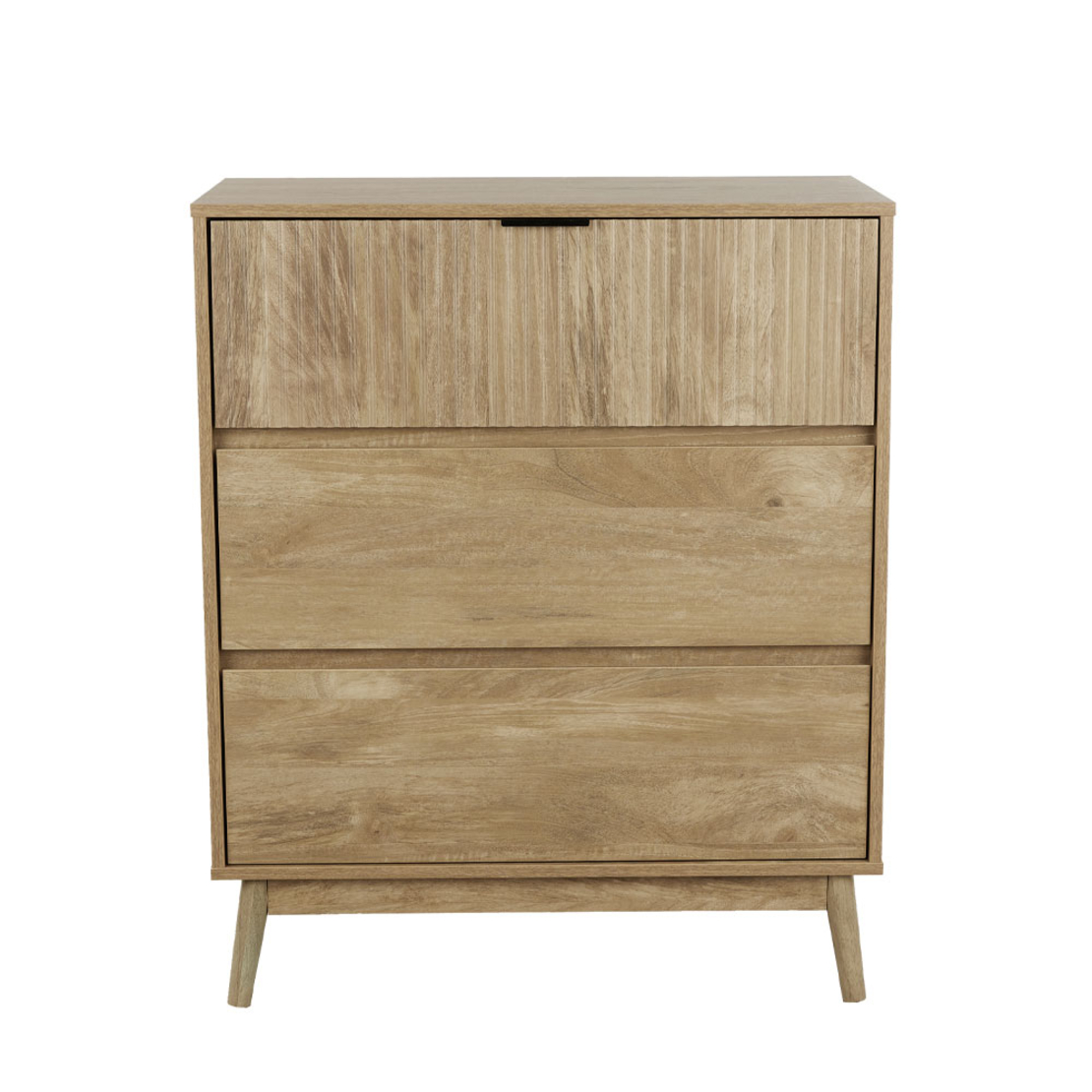 CANAL COMMODE 3DRAWERS MELAMINE NATURAL E1 PRC