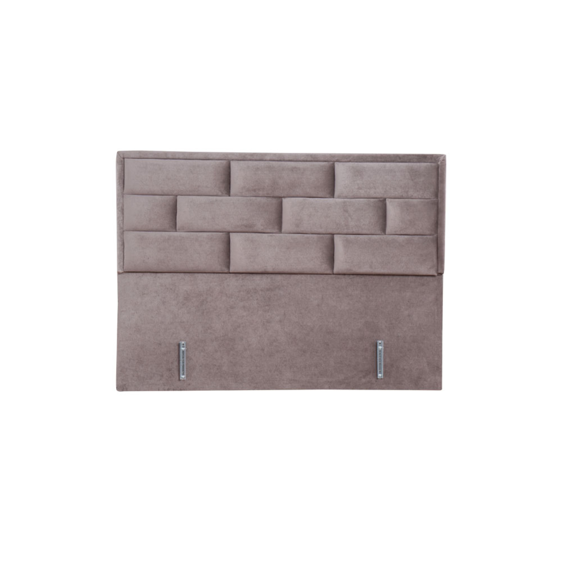 BRICK BED WITH STORAGE (FOR MATTRESS 160x200cm) FABRIC MUSHROOM 05-450 FABRIC E1