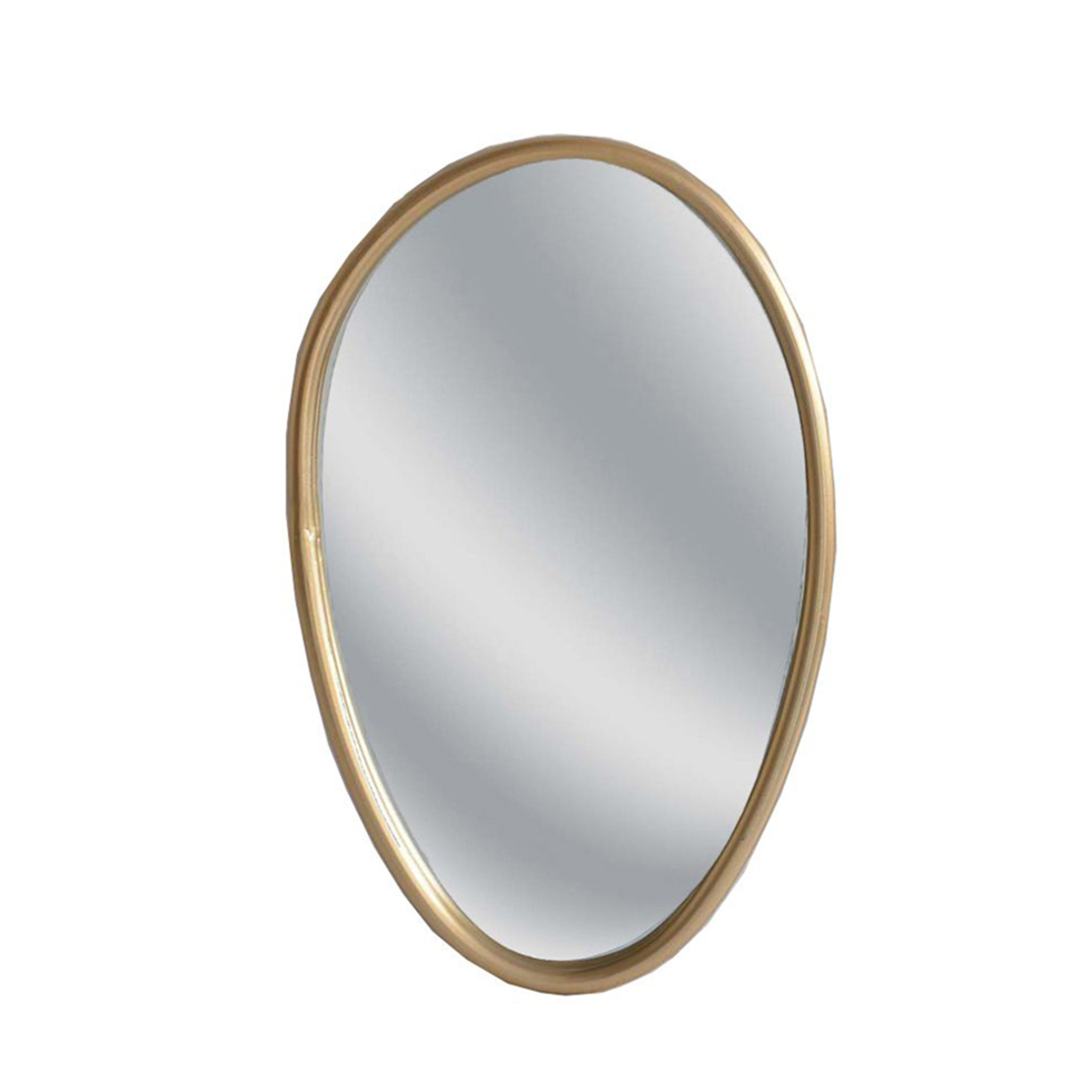 STONE GOLD MIRROR WALL METAL GOLD MAT 26x2,5xH40,6cm PRC