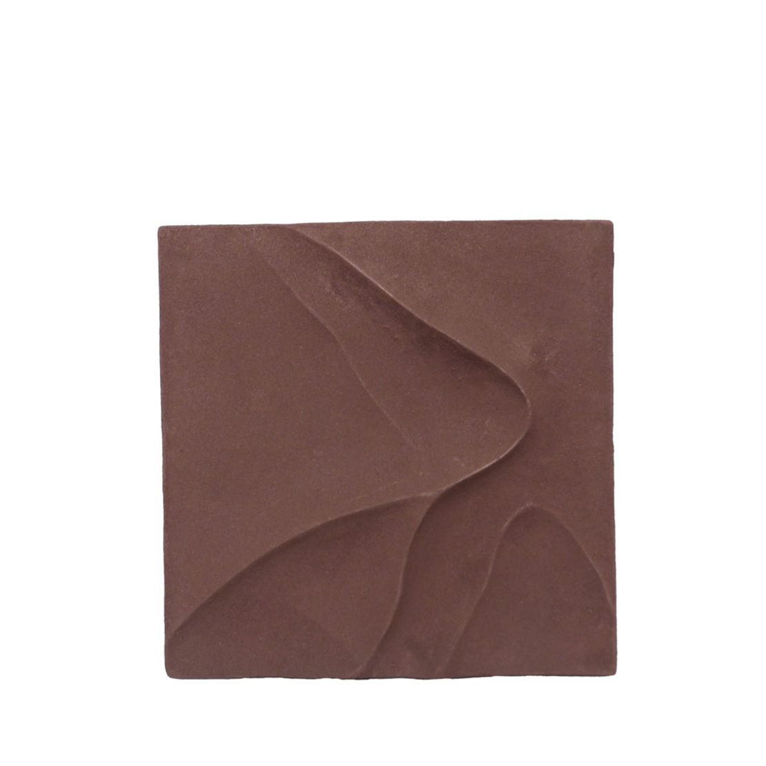 NATHEN DECORATION WALL 41x41x5 ALUMINIUM TERRACOTTA