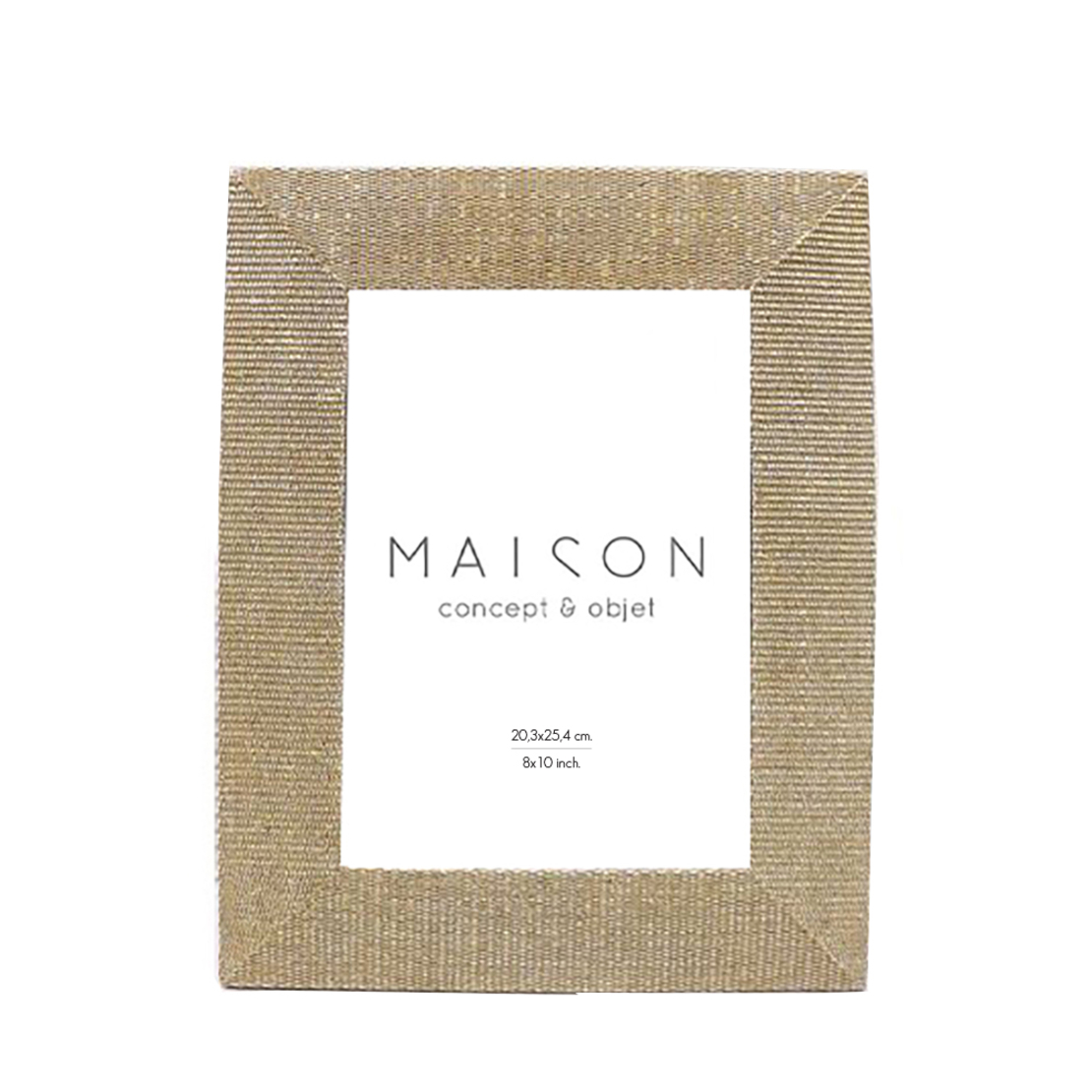 SARY PHOTO FRAME POLYRESIN GLASS GOLD MATTE 27x1,5