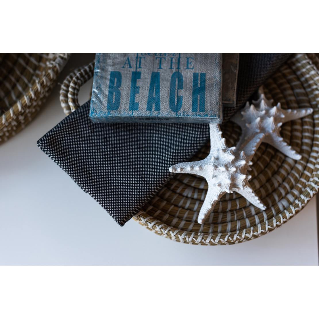 SEA DECO STARFISH POLYRESIN WHITE 15x15xH5cm PRC
