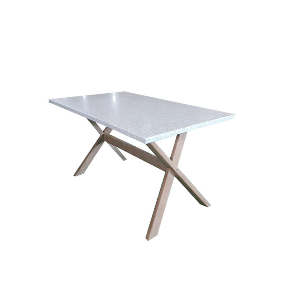 TERRAZZO TABLE TERRAZZO TERRAZZO NATURAL 140x80xH7