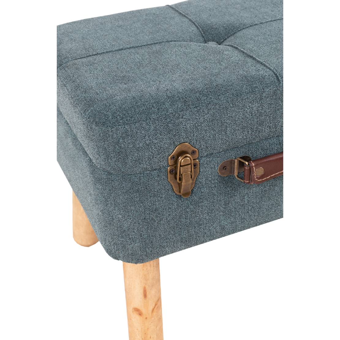 BABUS STOOL FABRIC GREY MINT PETROL E1 PRC