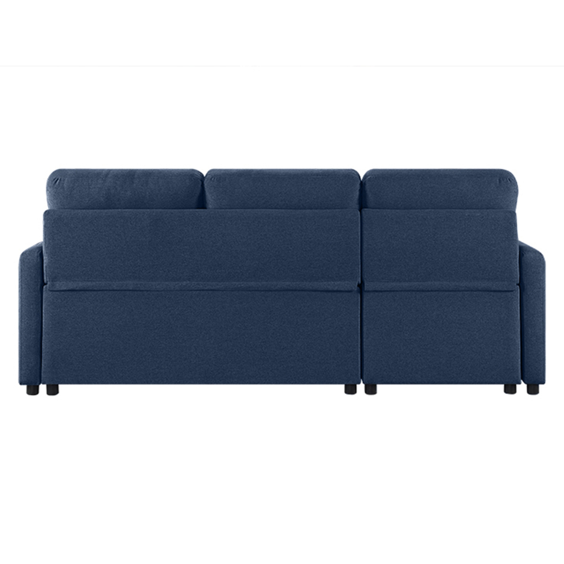 TUCAN SOFA BED REVERSABLE CORNER FABRIC BLUE E1 PRC