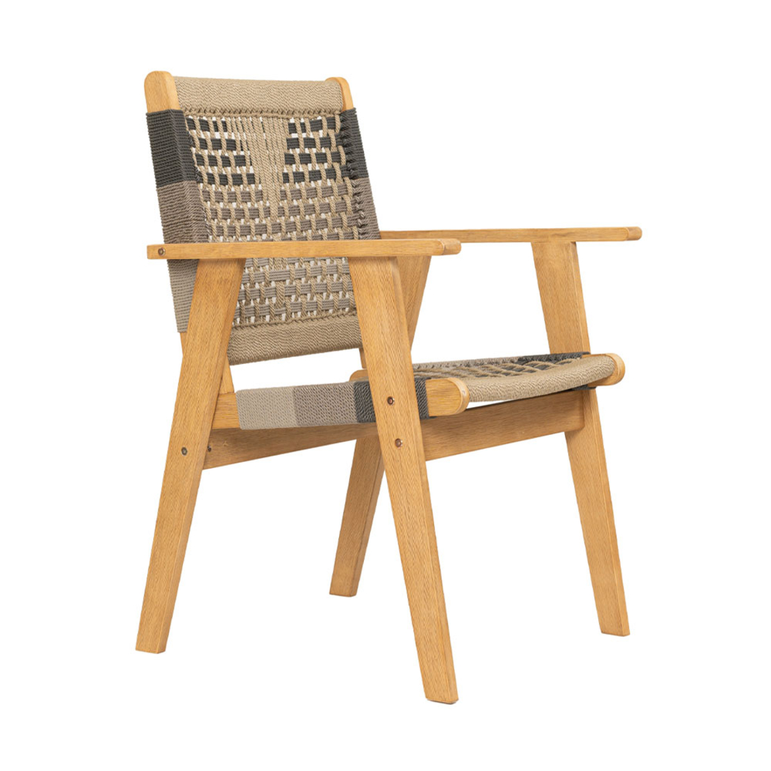 VEGA ARMCHAIR ROPE MULTICOLOR NATURAL 58x56xH87cm VN