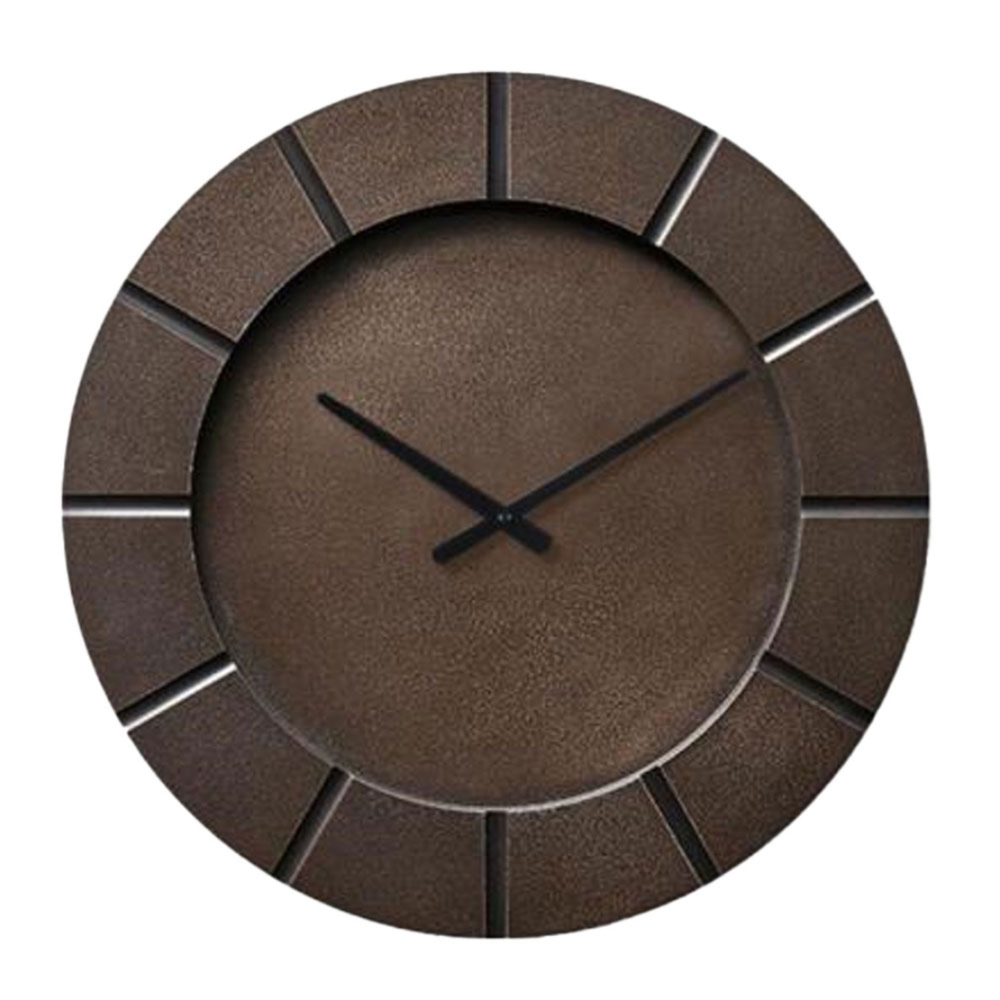 BREDA CLOCK WALL MDF BROWN D50xH4.5cm PRC