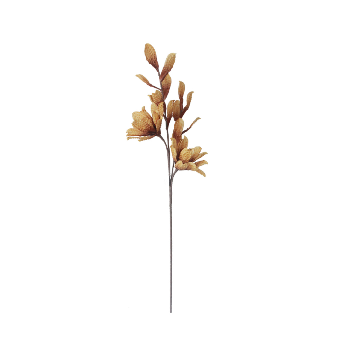 VEGUR 2 ARTIFICIAL FLOWER EVA FOAM YELLOW BROWN H1