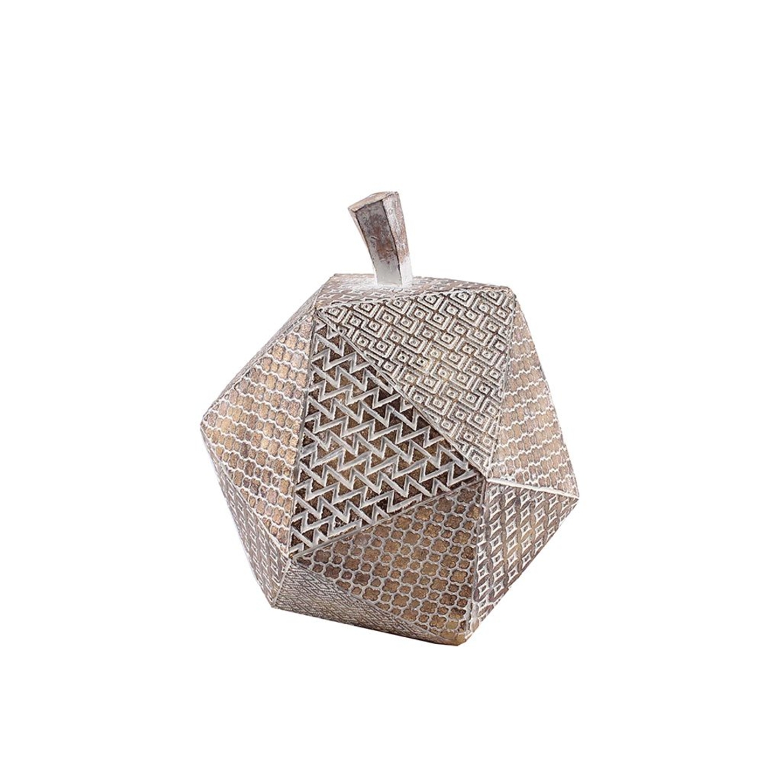 APPLE DECO APPLE POLYRESIN GOLD D13xH16cm PRC