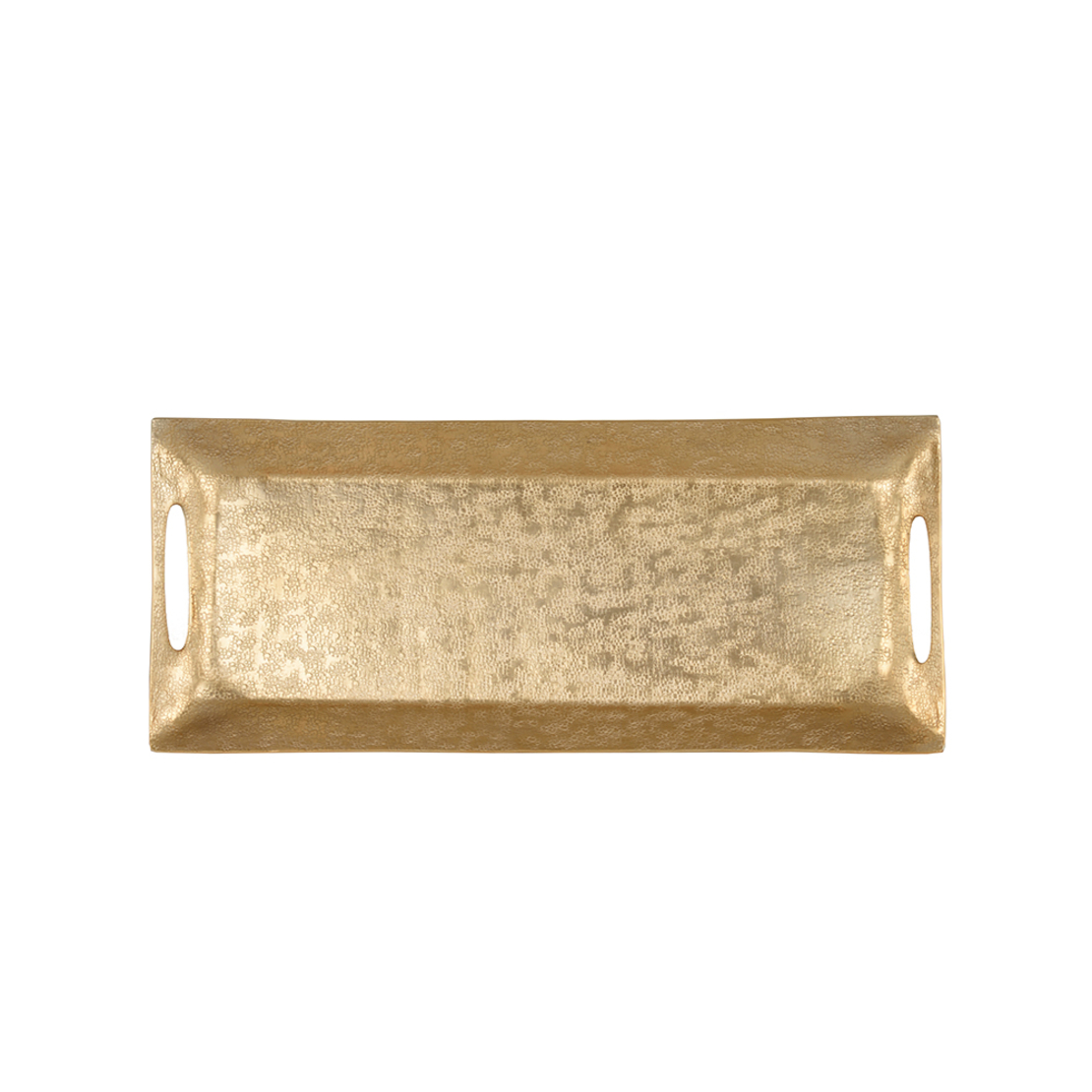 OSCAR TRAY ALUMINIUM CHAMPAGNE 54x23xH4cm IN