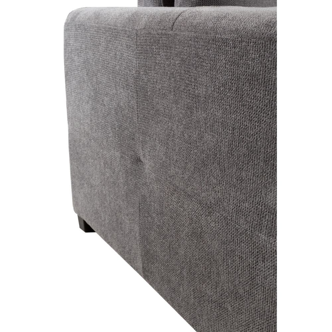 BILL SOFA BED CORNER LEFT EASY CLEAN FABRIC STONE E1 EU