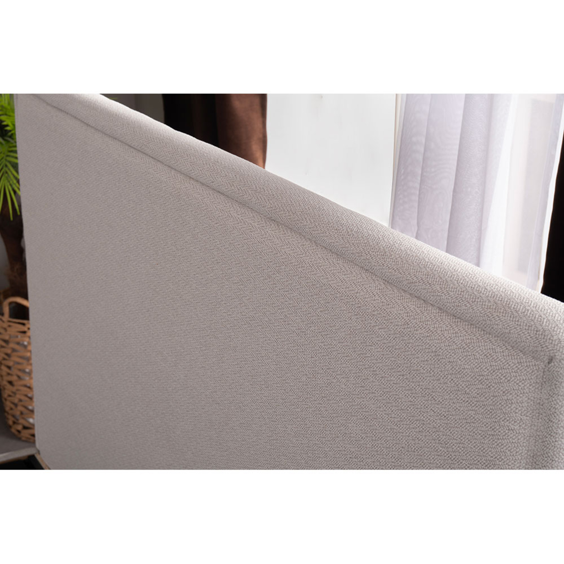 FRAME BED WITH STORAGE (FOR MATTRESS 160x200cm) ZAKAR LOOK BEIGE 16-854 E1 TR