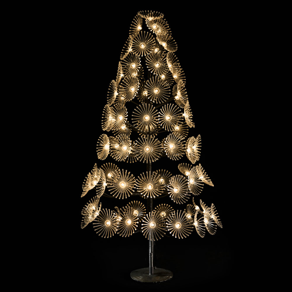 XMAS GLOW FLOWER 180 LED TREE WARM LIGHT ΧΑΛΚΟΣ PV