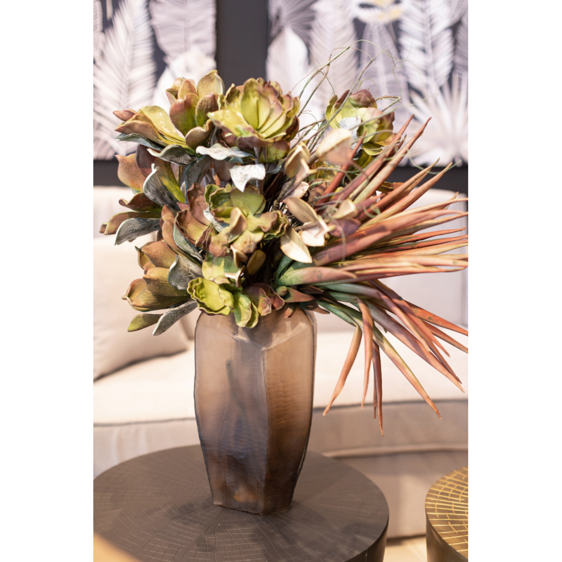 MIELE 5 ARTIFICIAL FLOWER EVA FOAM HONEY GREEN H11