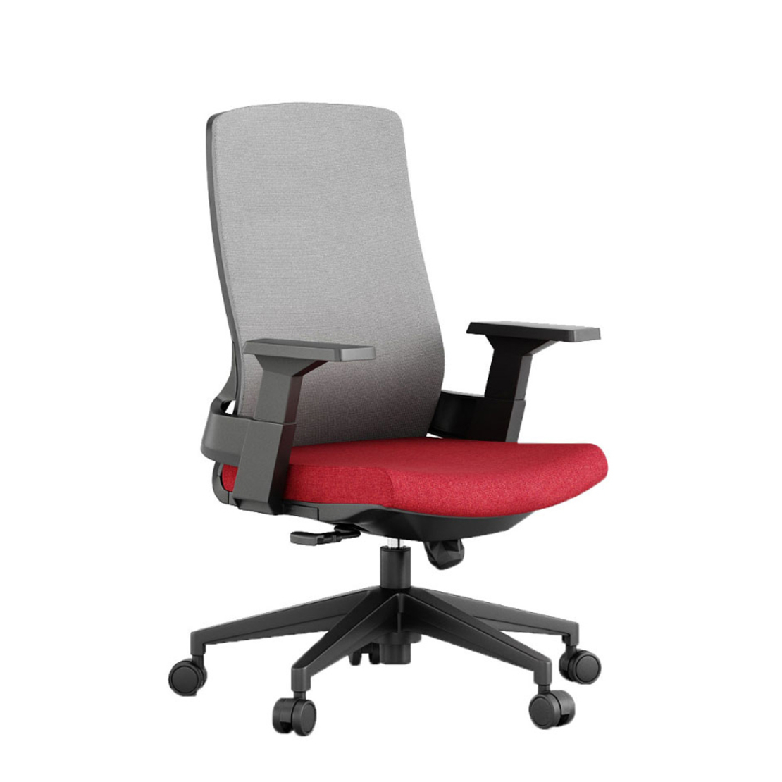 BOLD CHAIR DESK FABRIC GREY DARK BORDEAUX 60x63xH108cm E1 PRC