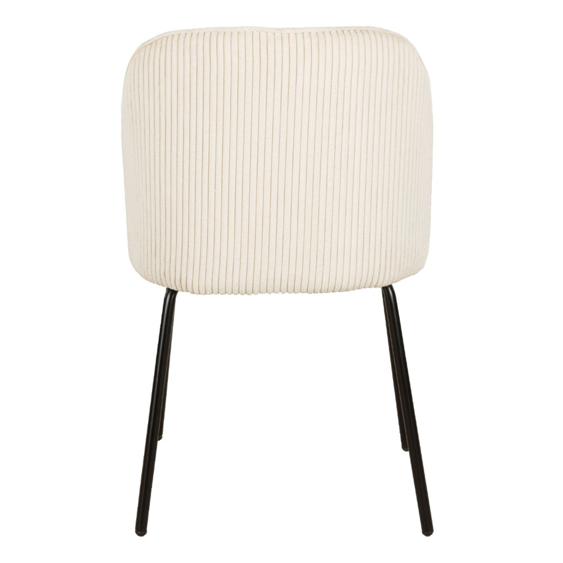 VOTSALO CHAIR FABRIC CREAM METAL BLACK E1 PRC