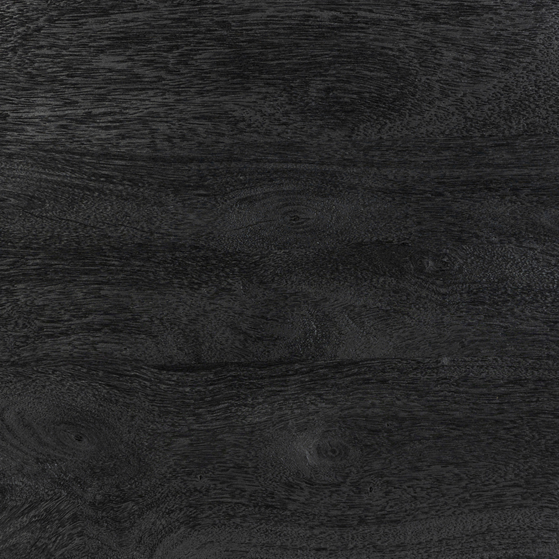 SOHO COFFEE TABLE WOOD MANGO BLACK 65x65xH45cm IN