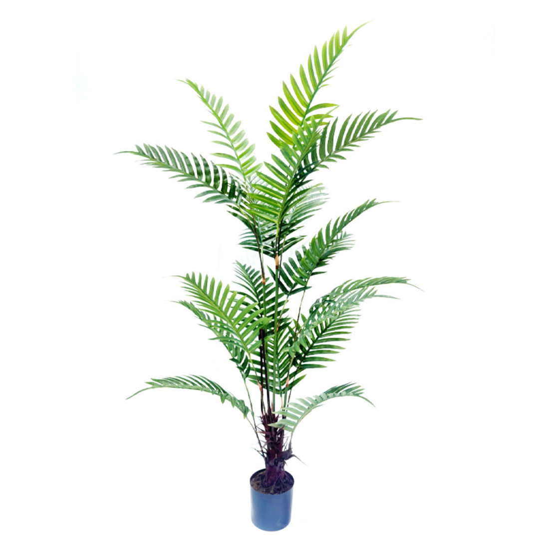 PEARL MALLOW ARTIFICIAL PLANT IN POT FABRIC PVC GR