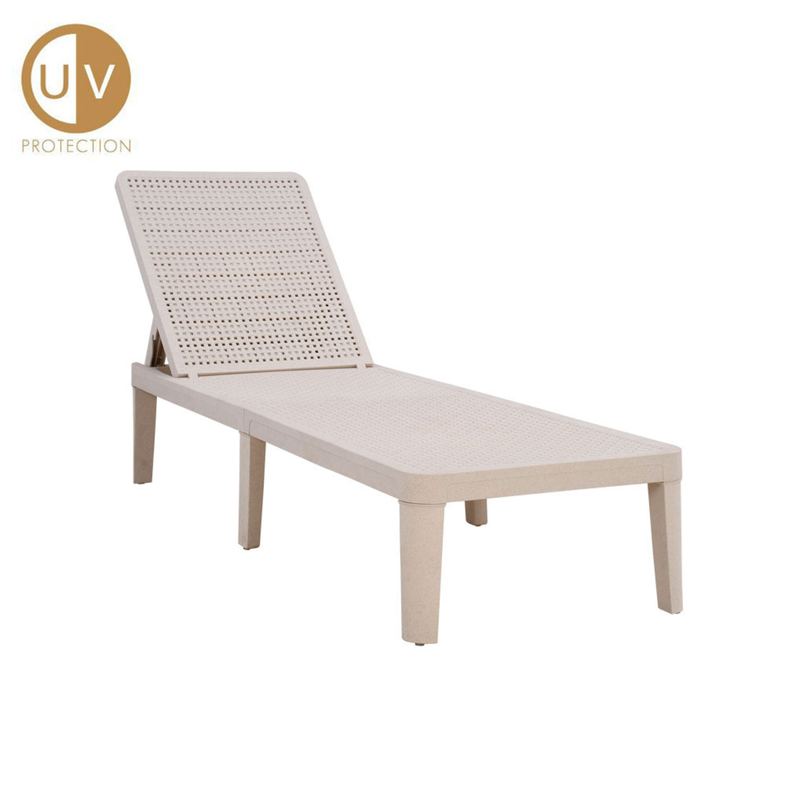 SEAGULL SUNBED PP TERRAZZO 191x55x29 PRC