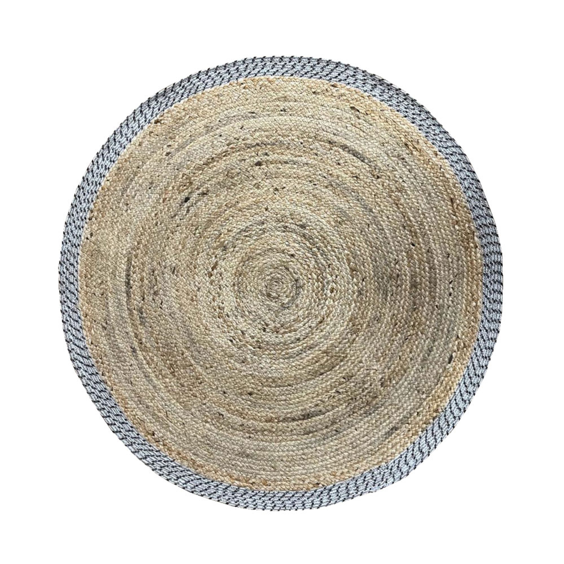 INES CARPET ROUND GREY D150cm IN