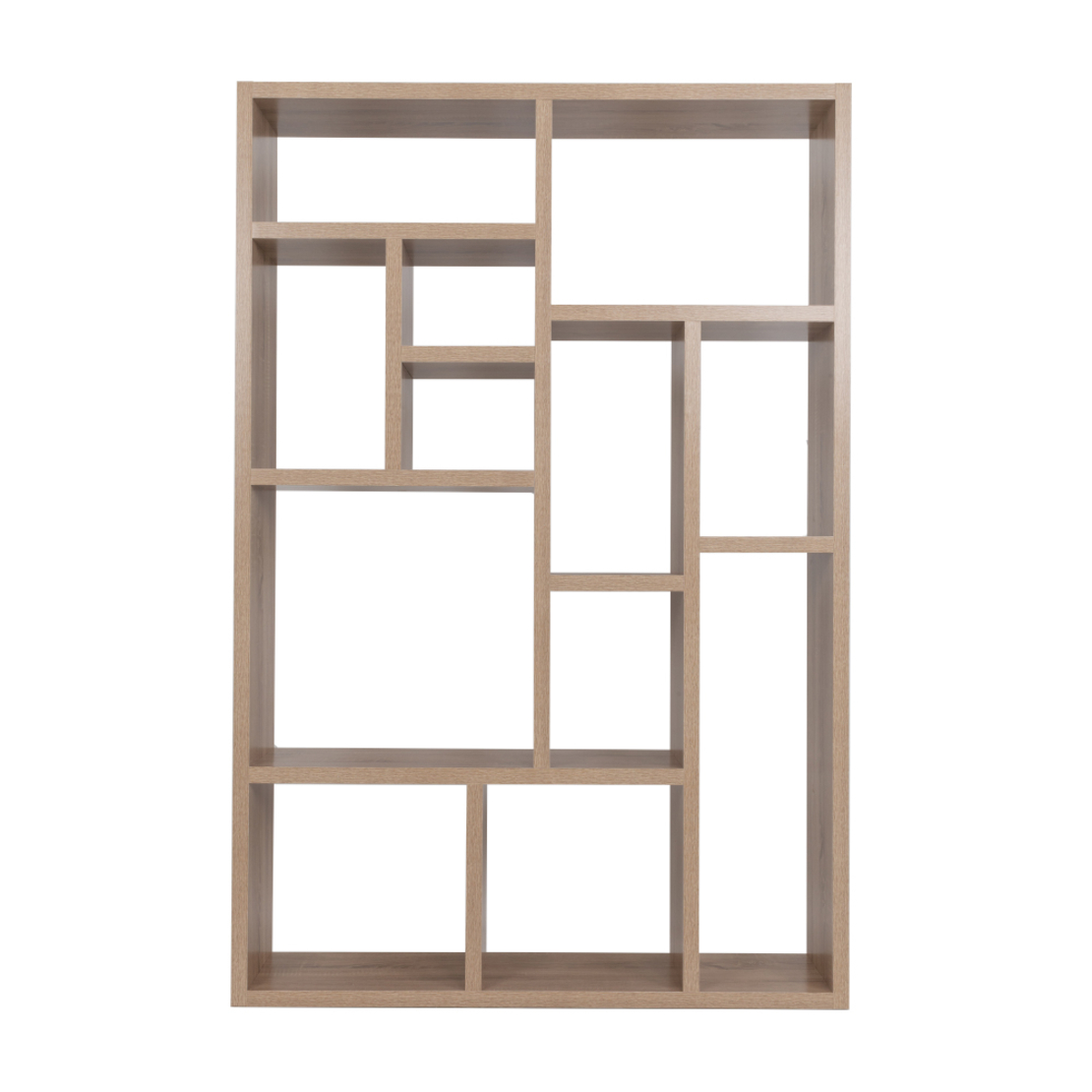 LYON 120 BOOKCASE HONEYCOMB SONOMA 120x29,6xH180cm E1 PRC