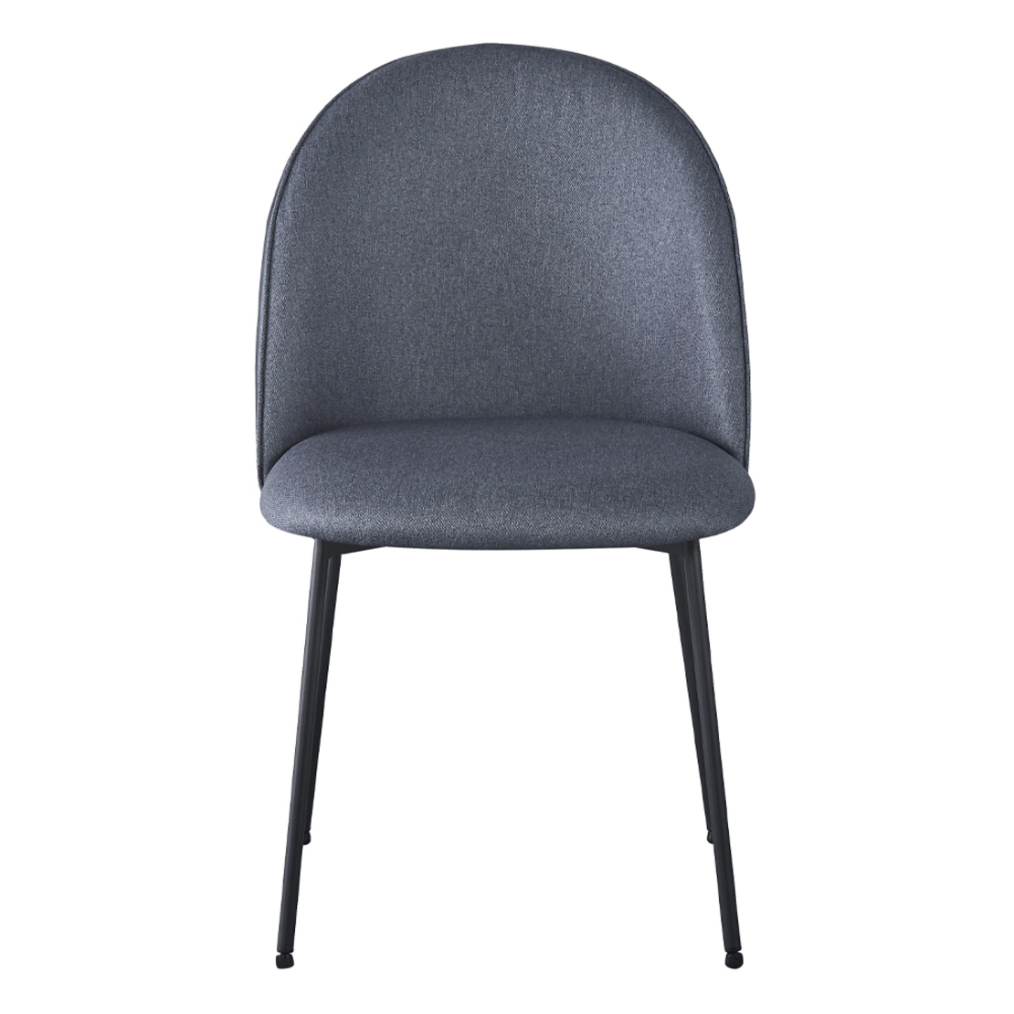 COSMO CHAIR FABRIC GREY DARK METAL BLACK E1 PRC
