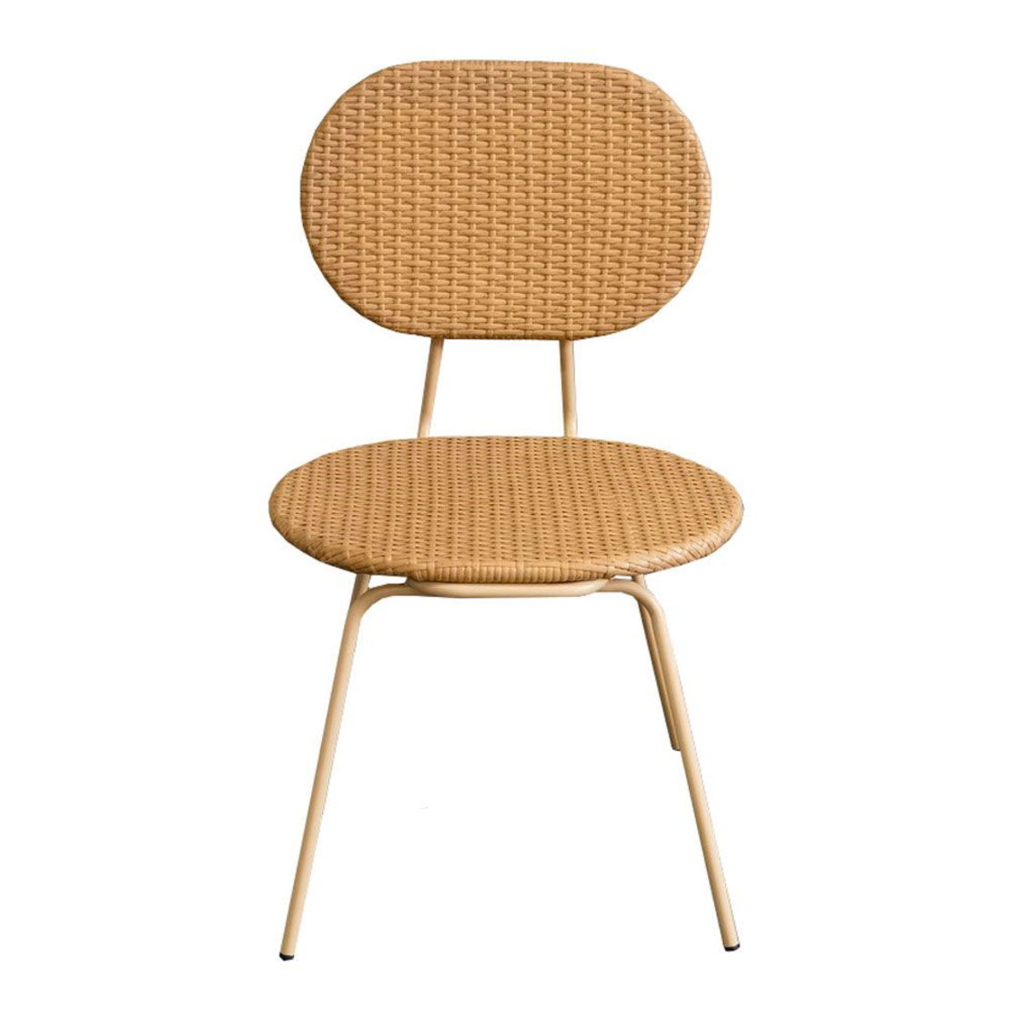 PRISMA CHAIR PE RATTAN NATURAL 47x56xH87cm PRC