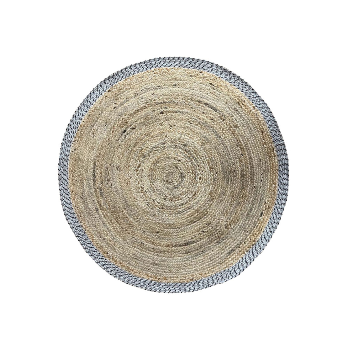 INES CARPET ROUND GREY D120cm IN
