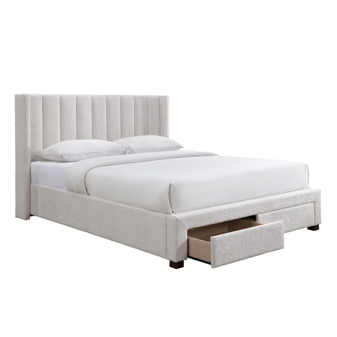 HIDE ME BED (FOR MATTRESS 160x200cm) FABRIC CREAM E1 MY