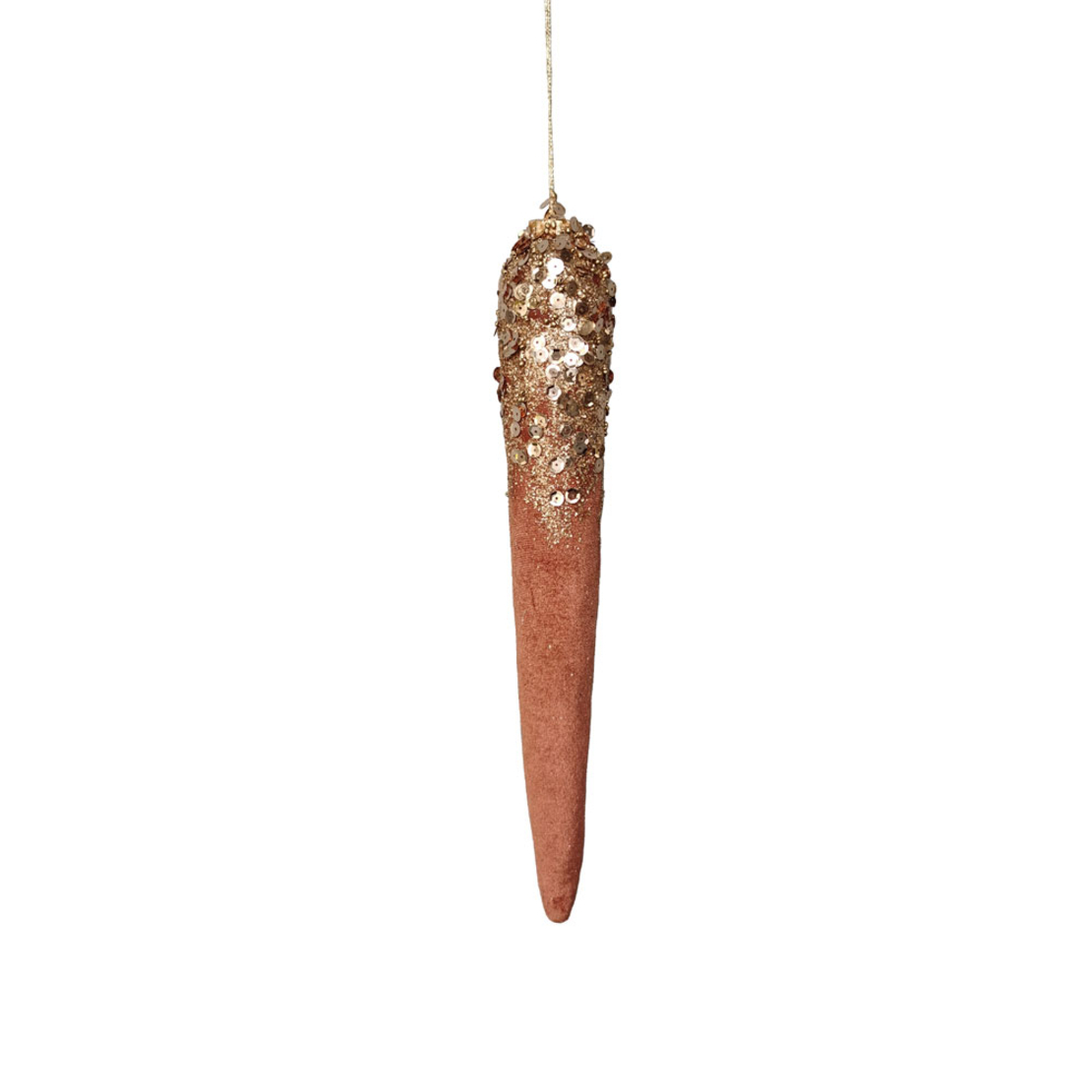 XMAS TEARDROP BROCADE A DECO MULTICOLOR PRC
