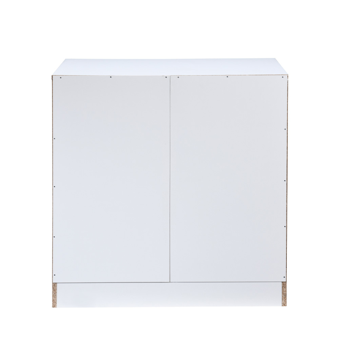 POLO COMMODE 4DRAWERS CHIPBOARD WITH MELAMINE CARTA WHITE E1 MY