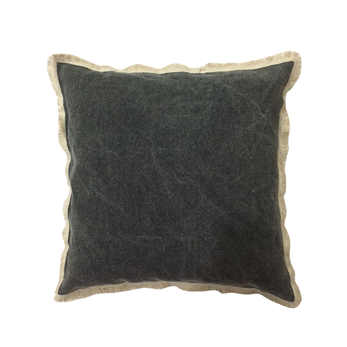 OLIO DECOR CUSHION FABRIC OLIVE GREEN 45x45 IN