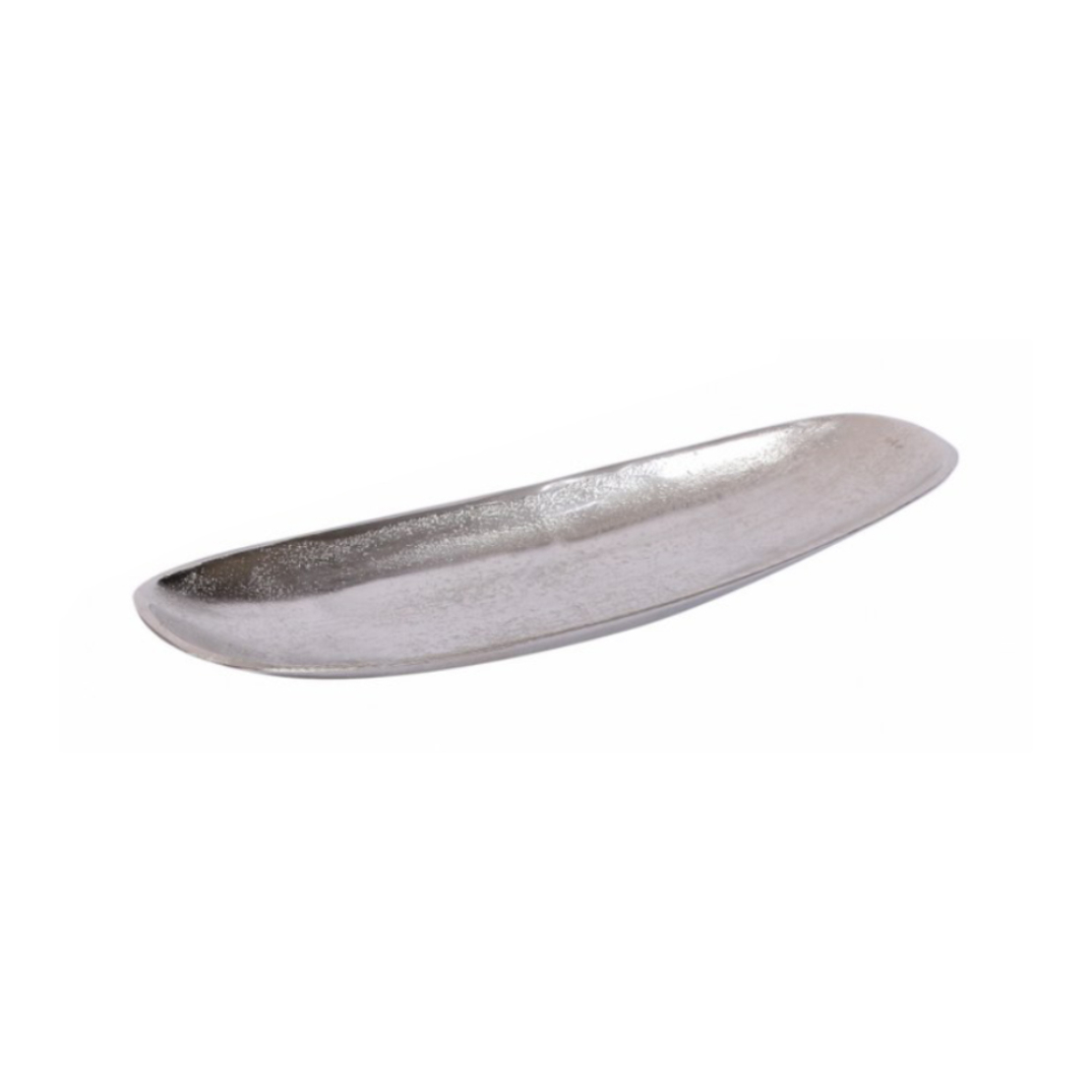 RICUS BOWL ALUMINIUM SILVER 54x15xH4cm IN