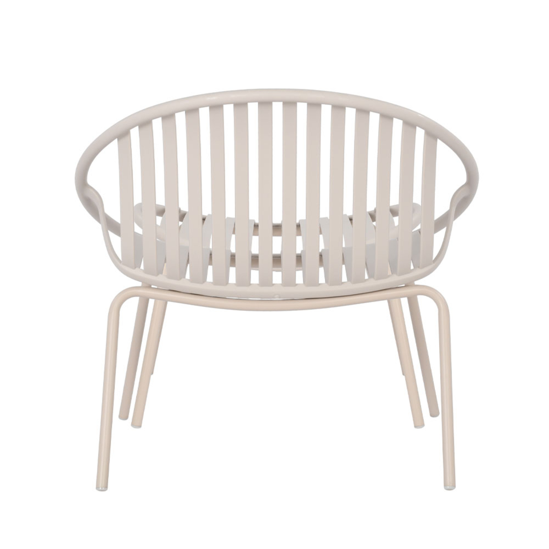 NADIN ARMCHAIR SET 2PCS PP OFF WHITE PRC