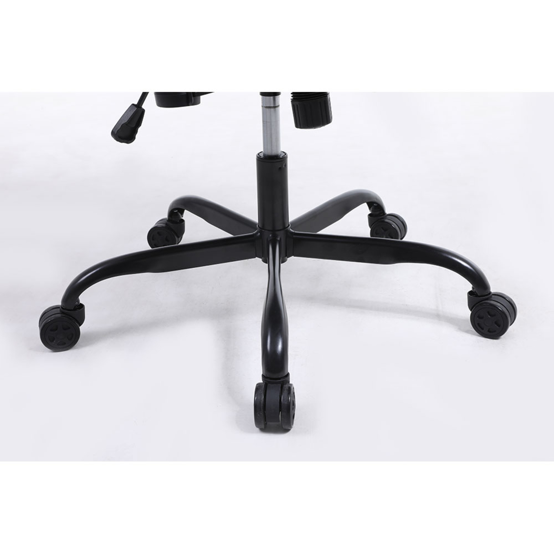 EXPLOR GAMING CHAIR DESK FABRIC BLACK METAL GREY METAL 50x71xΗ135cm PRC