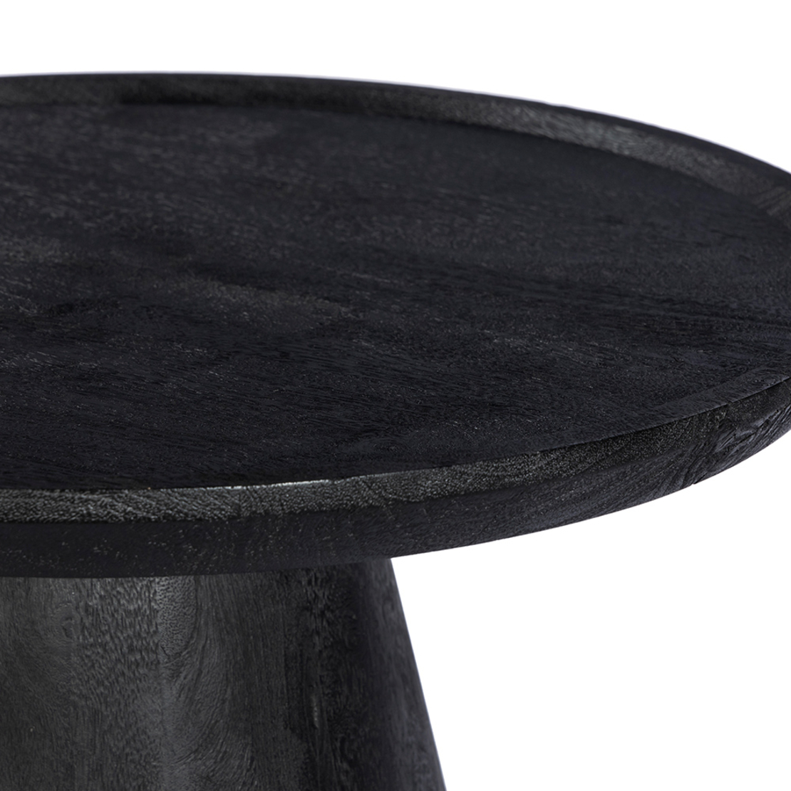 SOHO COFFEE TABLE WOOD MANGO BLACK 65x65xH45cm IN