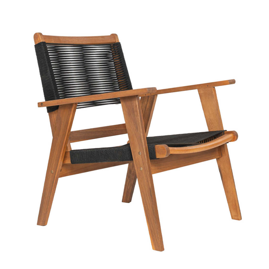 CAVO ARMCHAIR ROPE BLACK NATURAL 67x73xH85cm VN