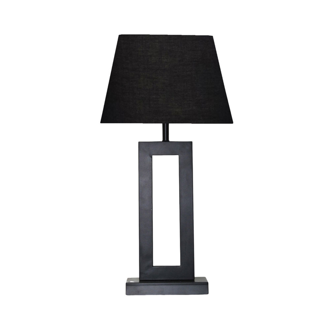 JAQUES LAMP TABLE BLACK MATTE BLACK 41x28xH71cm CE
