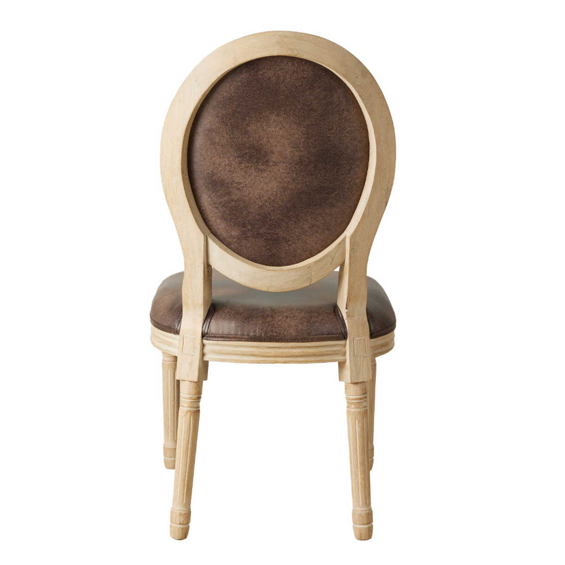 LUDOVIQUE CHAIR WOOD BIRCH BROWN ANTIQUE WOOD RUBBERWOOD NATURAL PRC