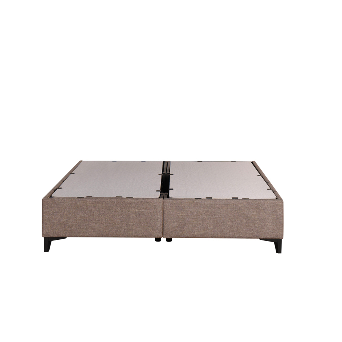 INTERNO BEDBASE WITH STORAGE 160x200cm FABRIC GREY