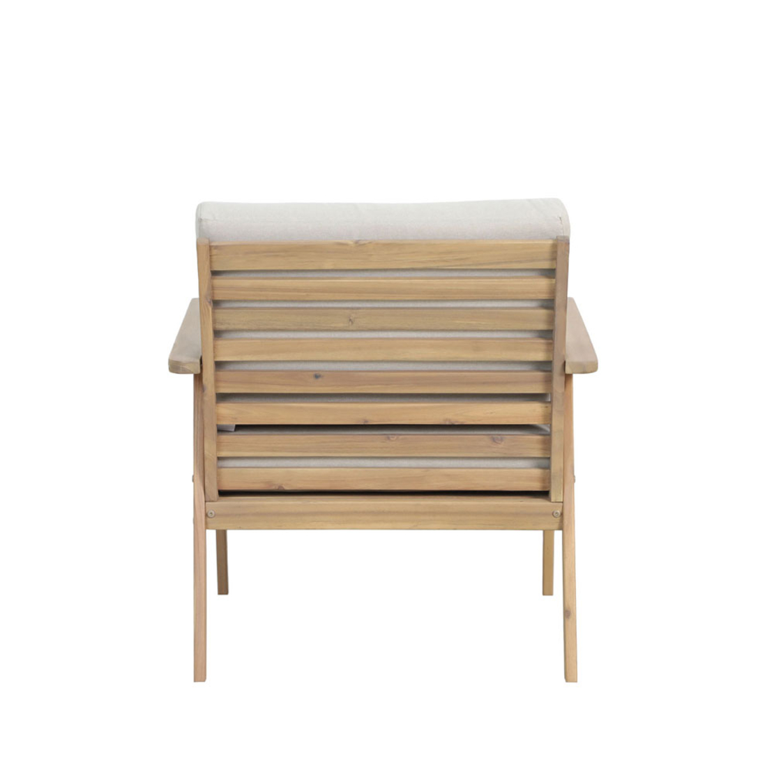 ETOILE LOUNGE SET 1+2+1 WOOD ACACIA NATURAL BEIGE