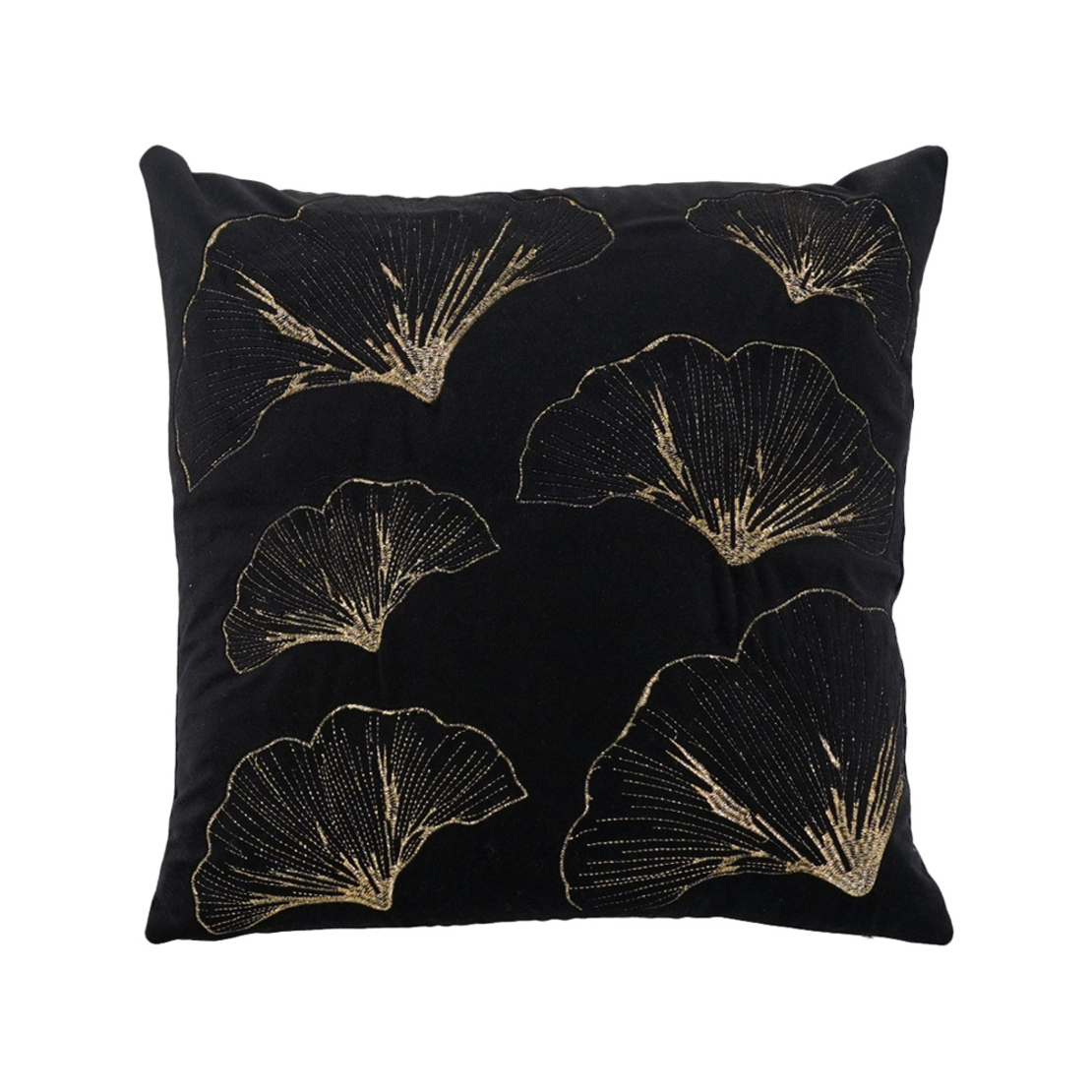 DIONE DECOR CUSHION FABRIC BLACK GOLD 45x45cm PRC