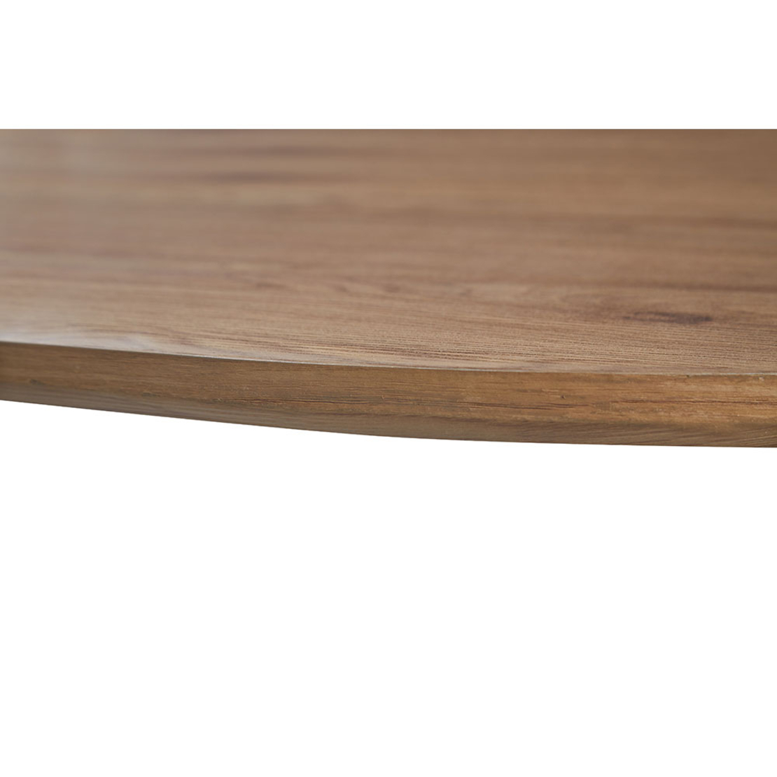 METRON TABLE CHIPBOARD WITH MELAMINE CARTA SONOMA METAL BLACK PRC