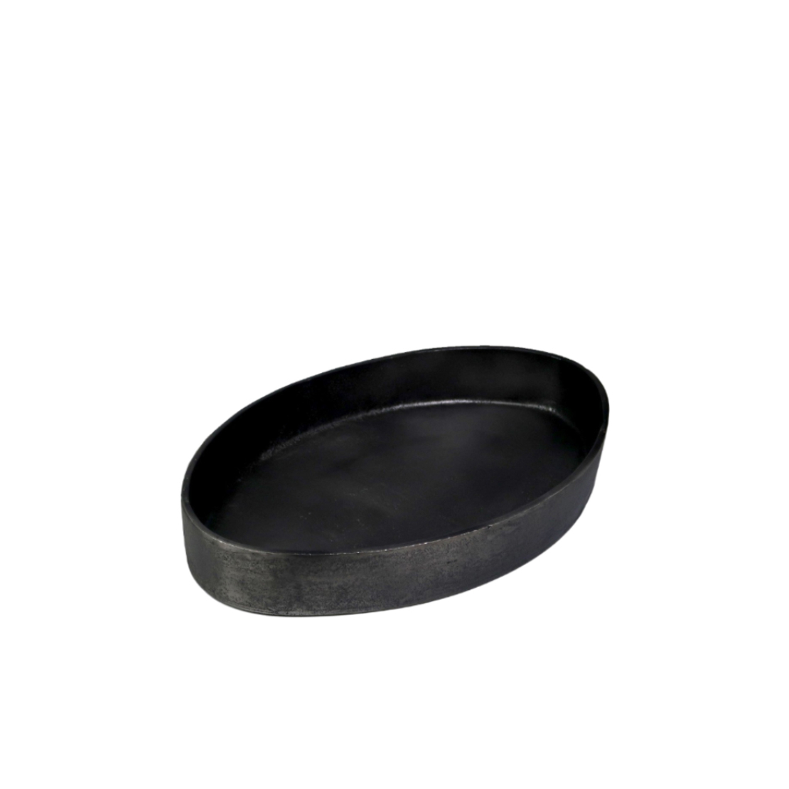 OKO TRAY ALUMINIUM GRAPHITE 47,5x29,5xH6cm IN