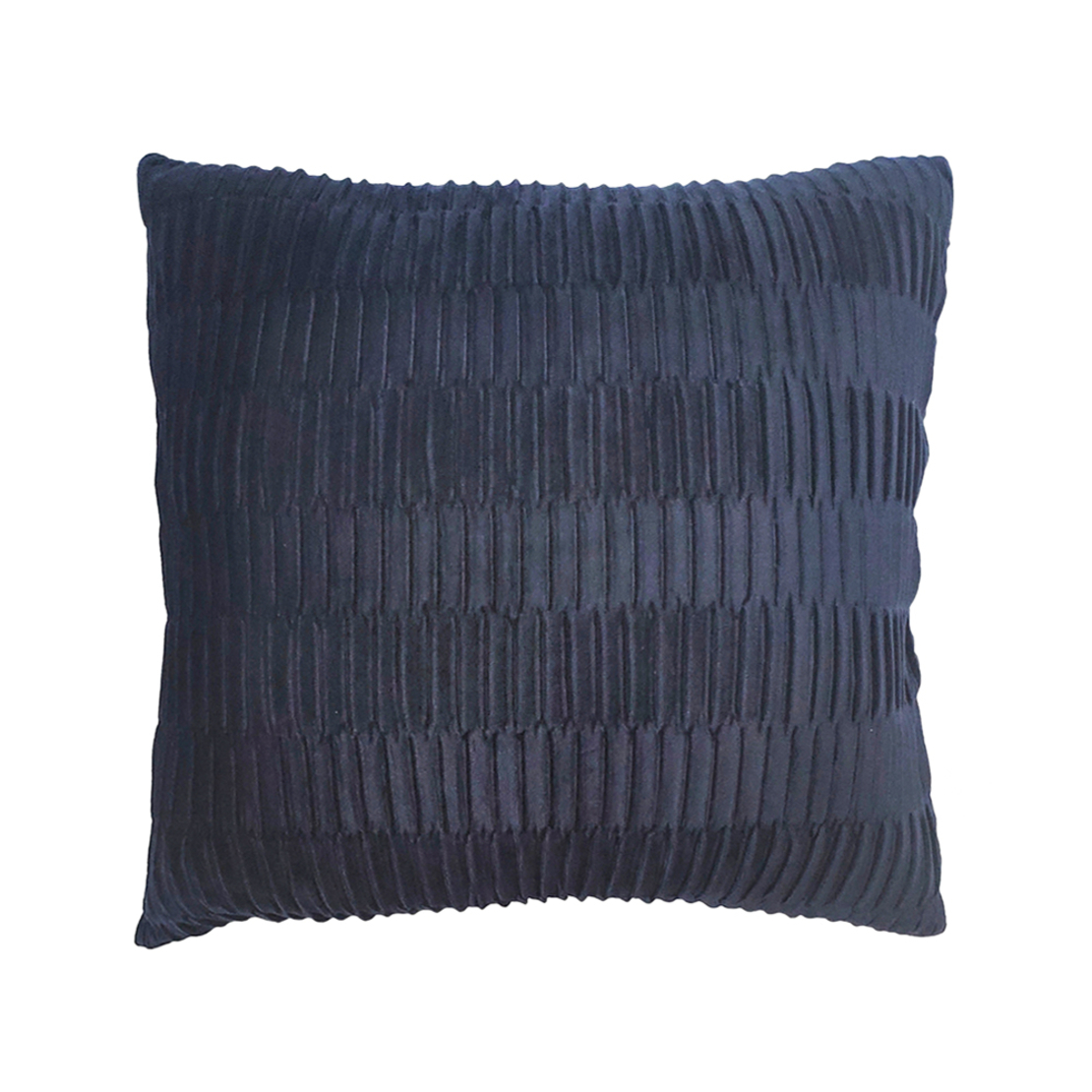 RELIEF DECOR CUSHION FABRIC POLYESTER BLUE 45x45cm