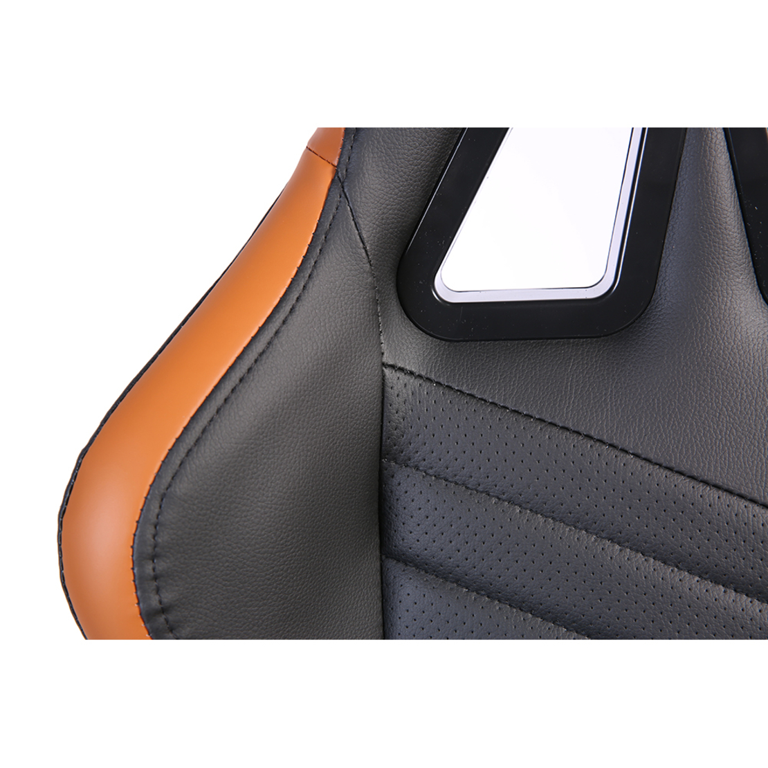 DYSKORD GAMING CHAIR DESK FABRIC BLACK NYLON CAMEL METAL 50x74xH137cm PRC