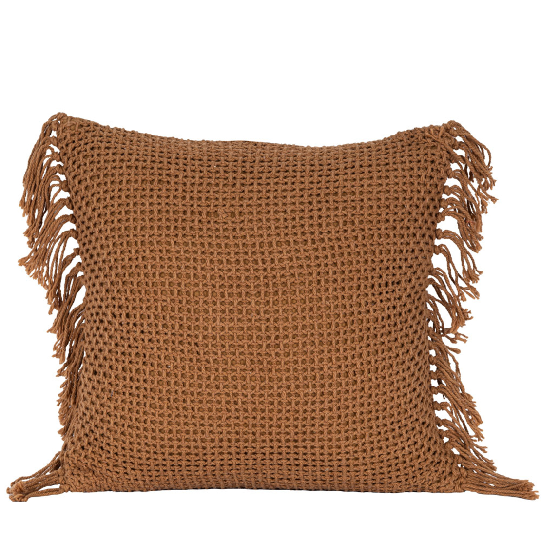 ARNAV DECOR CUSHION 45x45 FABRIC CARAMEL POLYESTER