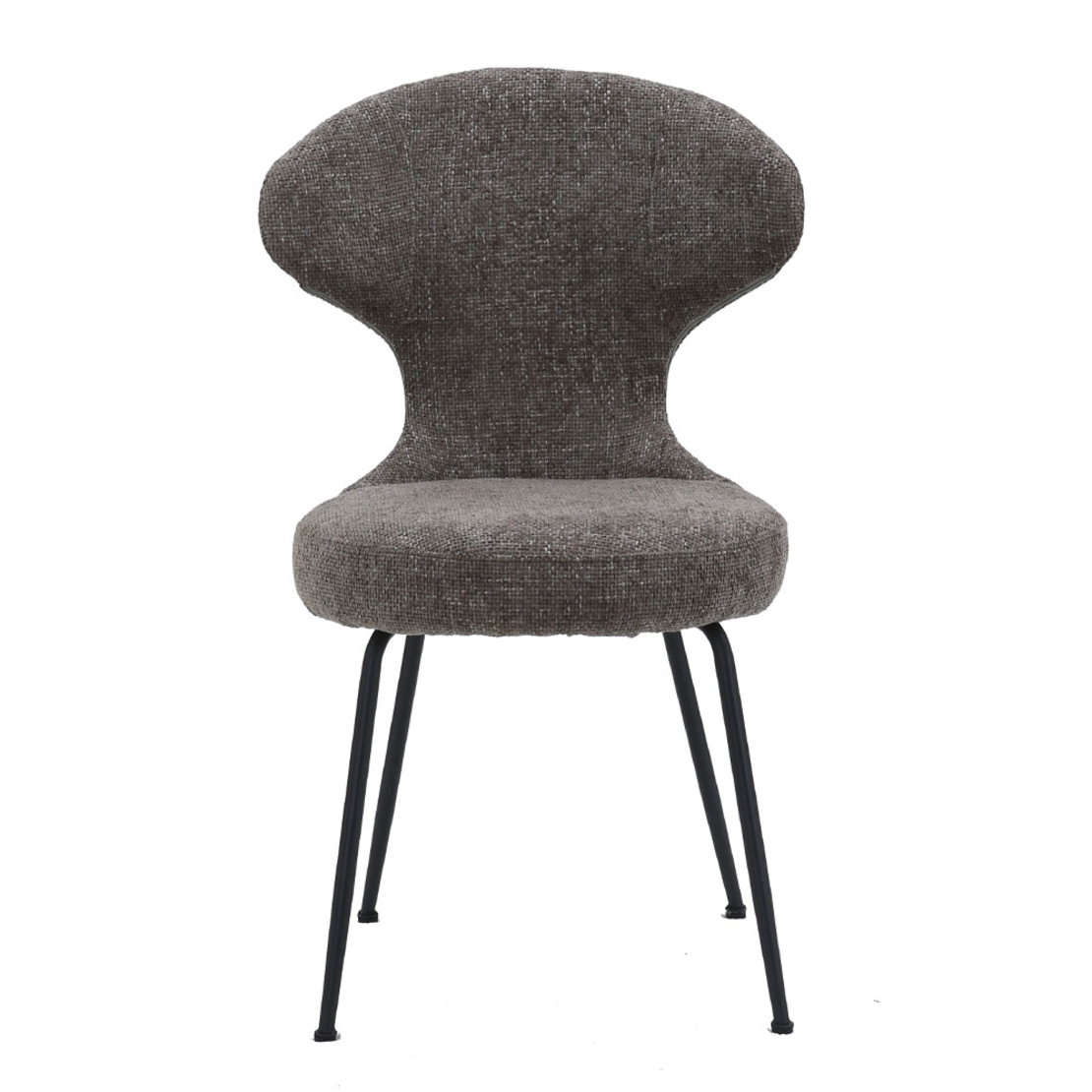 FUNGO CHAIR FABRIC GREY METAL BLACK E1 PRC
