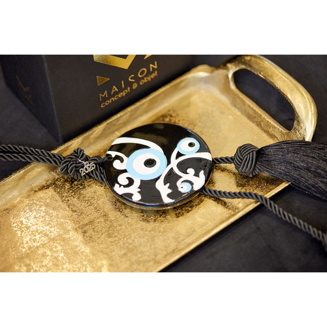EYE BLUE XMAS CHARM