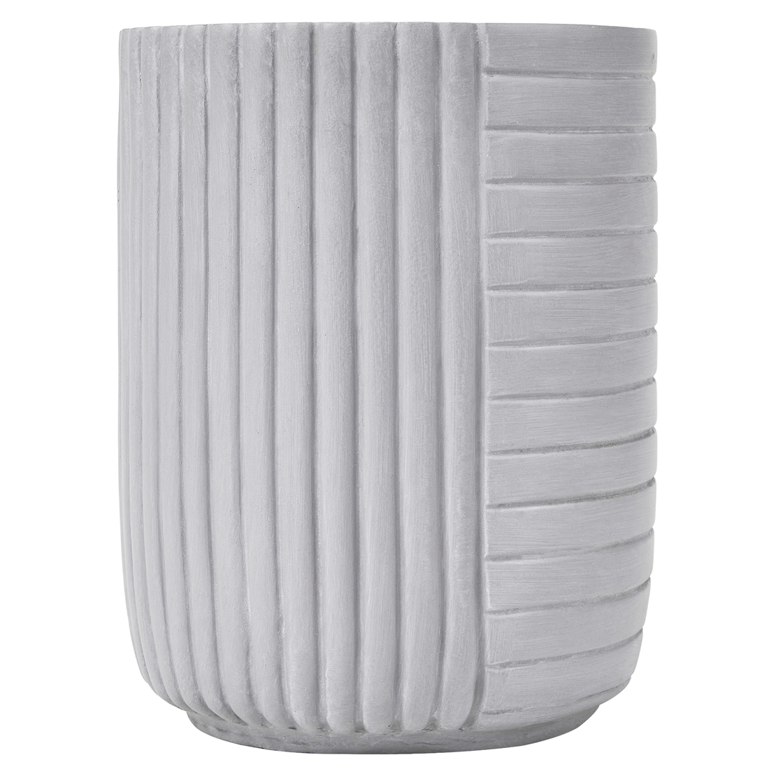 GEOMETRICAL 2 SIDE TABLE MgO WHITE 35x35xH46cm PRC